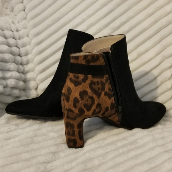 Life stride Leopard ankle boot - Picture 1 of 7